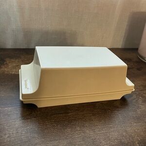 Tupperware Cream Butter Dish